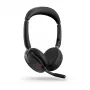 Jabra Evolve2 65 Flex - Link380a MS Stereo, Kabelgebunden & Kabellos, 20 - 20000 Hz, Büro/Callcenter, 136 g, Headset, Schwarz