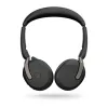 Jabra Evolve2 65 Flex - Link380a MS Stereo, Kabelgebunden & Kabellos, 20 - 20000 Hz, Büro/Callcenter, 136 g, Headset, Schwarz