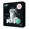 Braun Silk-épil 7 7-081 Epilator 40 Pinzetten Weiß