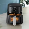 Philips 2000 series NA221/00 Fritteuse Einzel 4,2 L Stand-alone 1500 W Heißluftfritteuse Schwarz, Silber