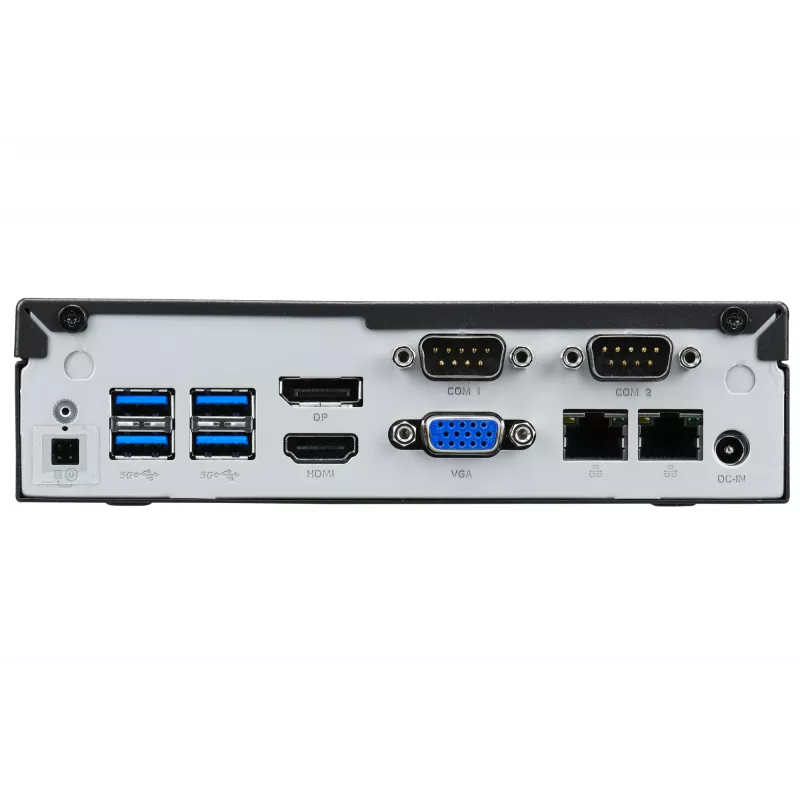 Shuttle XPC slim Barebone DL30N, Intel N100, 1x DDR5, 2x LAN (2x 2.5Gbit), 2xCOM, 1xHDMI, 1xDP, 1x VGA, lüfterlos, 24/7 Dauerbetrieb