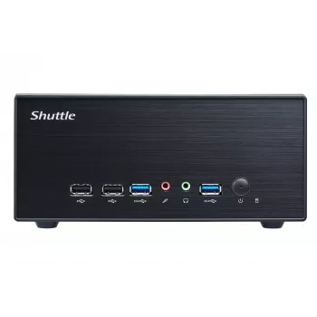 Shuttle XPC slim Barebone XH610G2 - S1700, Intel H610, 1xDP, 2xHDMI, 2 PCIe-Steckplätze (1x 16X & 1x X1), 2x Intel LAN (1G + 2.5G), 8x USB, 1x 2,5 Zoll, 3x M.2, 24/7 Dauerbetrieb