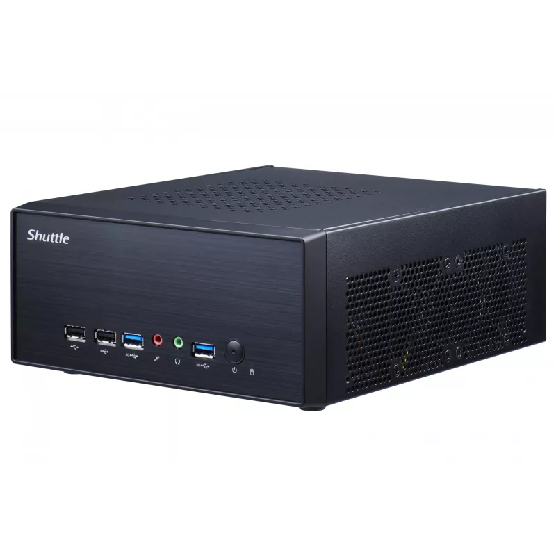 Shuttle XPC slim Barebone XH610G2 - S1700, Intel H610, 1xDP, 2xHDMI, 2 PCIe-Steckplätze (1x 16X & 1x X1), 2x Intel LAN (1G + 2.5G), 8x USB, 1x 2,5 Zoll, 3x M.2, 24/7 Dauerbetrieb