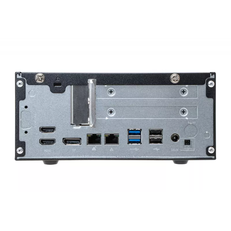 Shuttle XPC slim Barebone XH610G2 - S1700, Intel H610, 1xDP, 2xHDMI, 2 PCIe-Steckplätze (1x 16X & 1x X1), 2x Intel LAN (1G + 2.5G), 8x USB, 1x 2,5 Zoll, 3x M.2, 24/7 Dauerbetrieb