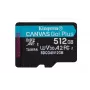 Kingston Technology 512GB microSDXC Canvas Go Plus Gen4 200R A2 U3 Einzelpackung w/o ADP