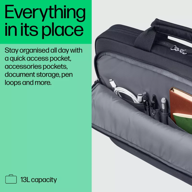 HP Everyday 16-Zoll-Laptoptasche, Messenger-Tasche, 40.6 cm (16 Zoll), Schultergurt, 510 g