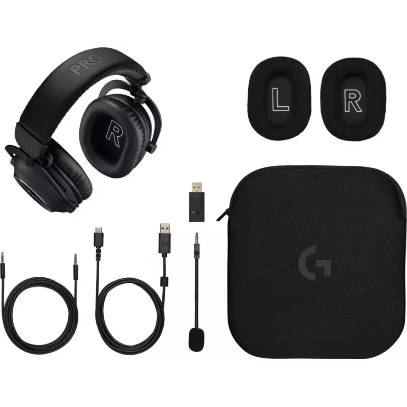 LOGITECH Pro X 2 Lightspeed Wireless Gaming Headset - Schwarz