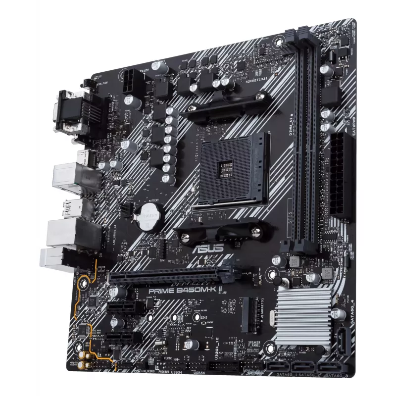 ASUS Prime B450M-K II AMD B450 Sockel AM4 micro ATX