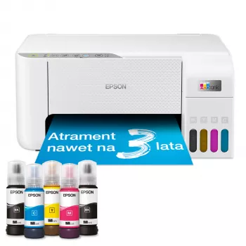 Multifunktionsdrucker Epson EcoTank L3276 — Tintenstrahl Farbe, 5760x1440 DPI, Wi‑Fi, A4, 33 ppm, Weiß