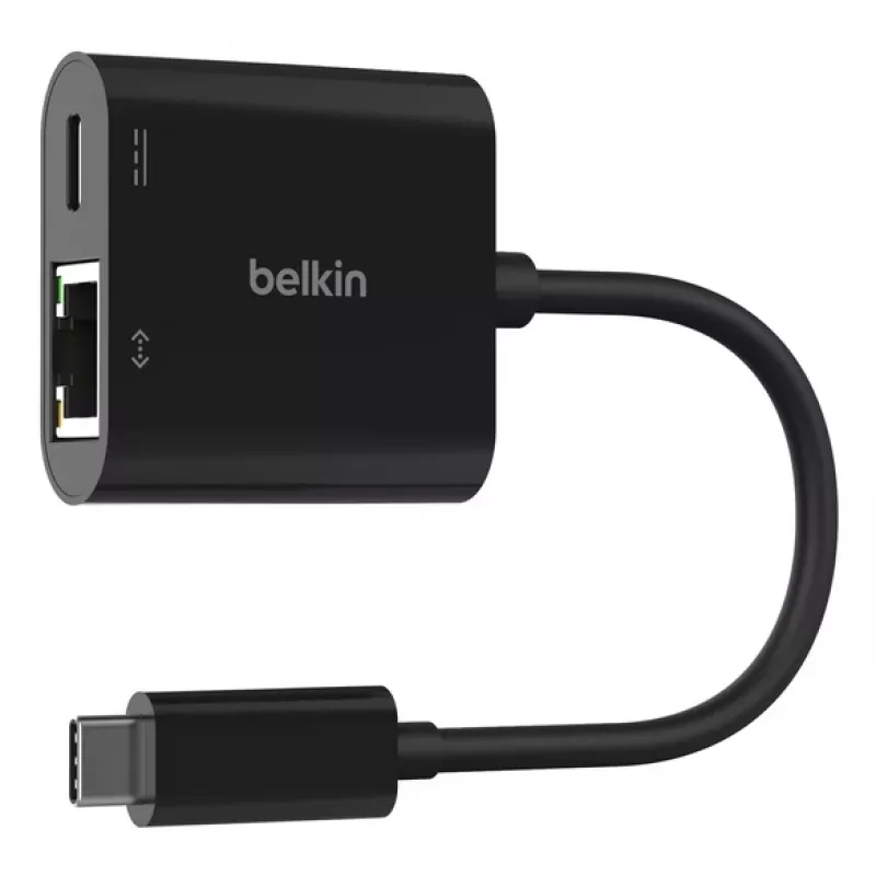 BELKIN USB-C auf Ethernet + Ladeadapter 100 W PD