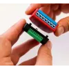 Eingebauter Temperatursensor Shelly Plus Add-On – kabelgebundener Innen-/Außensensor, -20–40°C, 37×42×15 mm