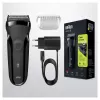 Braun Series 3 Shave&Style 300BT Elektrorasierer, Rasierer für Männer, Schwarz