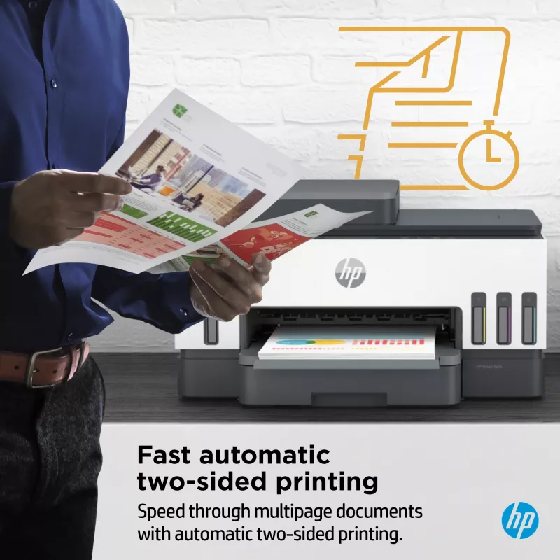 HP Smart Tank 7305 Wireless All-in-One Farbdrucker, Duplexdruck; Kopierer, Scanner