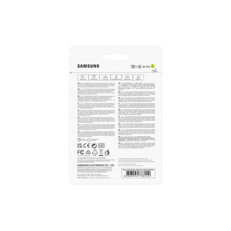 Samsung MB-MD128SA/EU Speicherkarte 128 GB MicroSDXC UHS-I Class 10