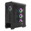 GENESIS Irid 505 ARGB Midi Tower Schwarz, Transparent