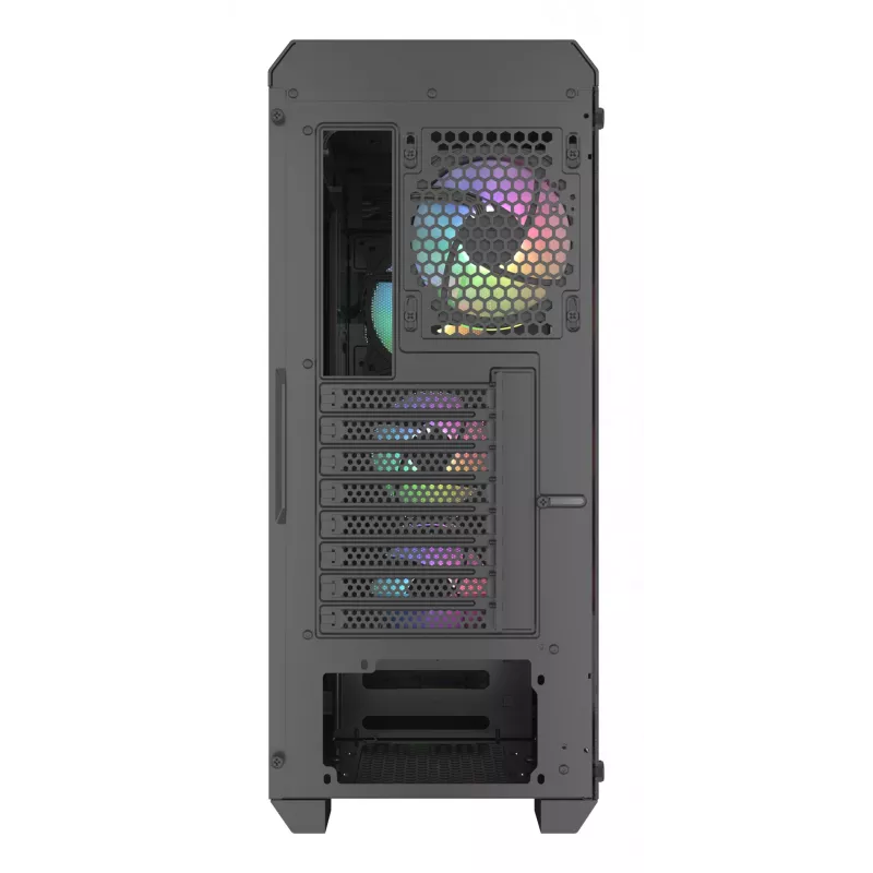 GENESIS Irid 505 ARGB Midi Tower Schwarz, Transparent