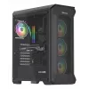 GENESIS Irid 505 ARGB Midi Tower Schwarz, Transparent