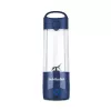 Sportblender NUTRIBULLET Portable 0,475 L, batteriebetrieben, Edelstahlklingen, Tritan-Behälter, dunkelblau