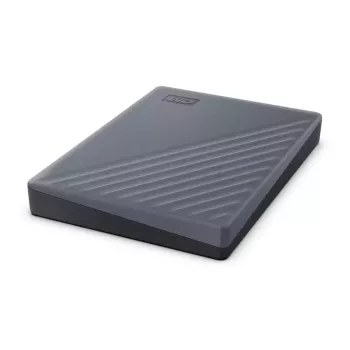 WESTERN DIGITAL Portable Festplatte - My Passport - 2 TB - USB-C/A 3.2 Gen 1 - Grau