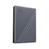WESTERN DIGITAL Portable Festplatte - My Passport - 2 TB - USB-C/A 3.2 Gen 1 - Grau