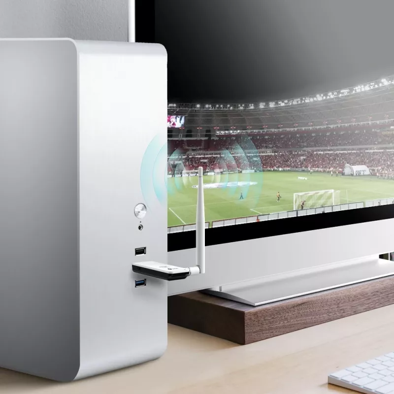 Netzwerkkarte TP-Link TL-WN722N, WLAN 150 Mbit/s, USB, Wi-Fi 4, 2,4 GHz