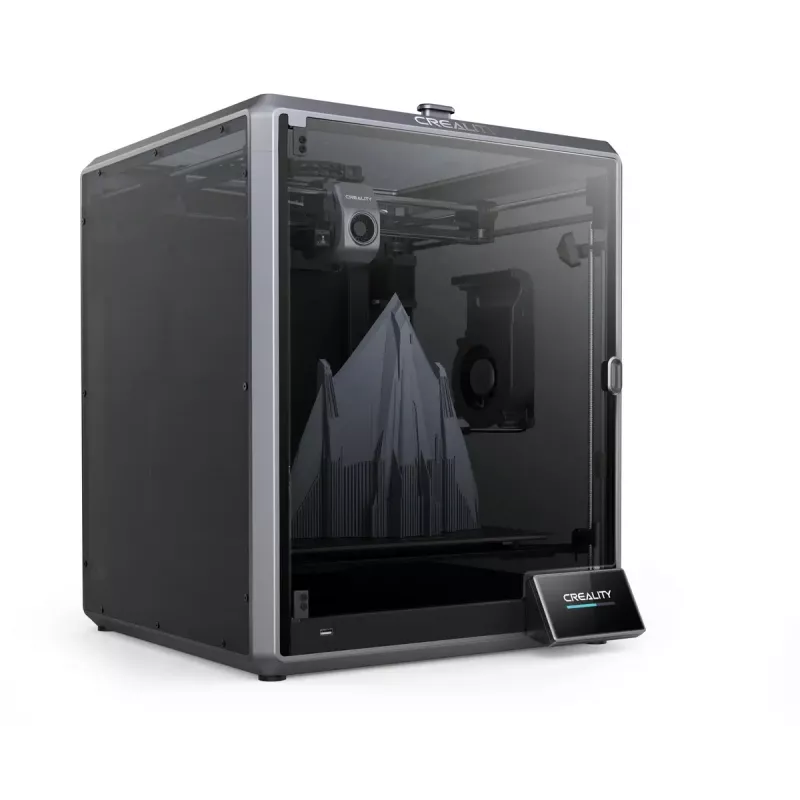 3D-Drucker Creality K1 Max – Bauraum 300×300×300 mm, Schichtdicke 0,10–0,35 mm, Touch-Steuerung, schwarz