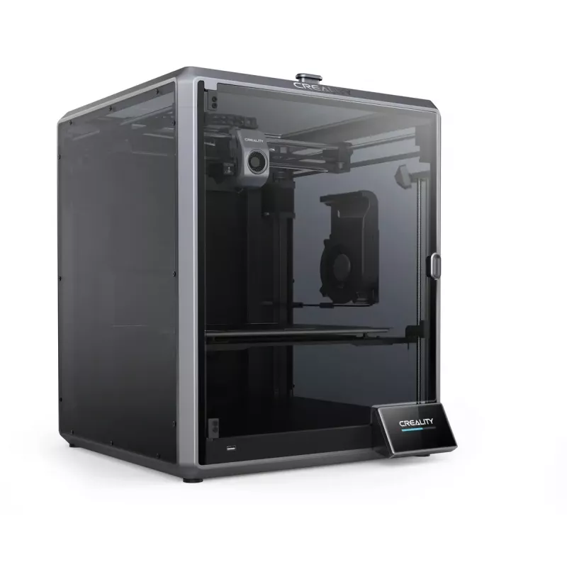 3D-Drucker Creality K1 Max – Bauraum 300×300×300 mm, Schichtdicke 0,10–0,35 mm, Touch-Steuerung, schwarz