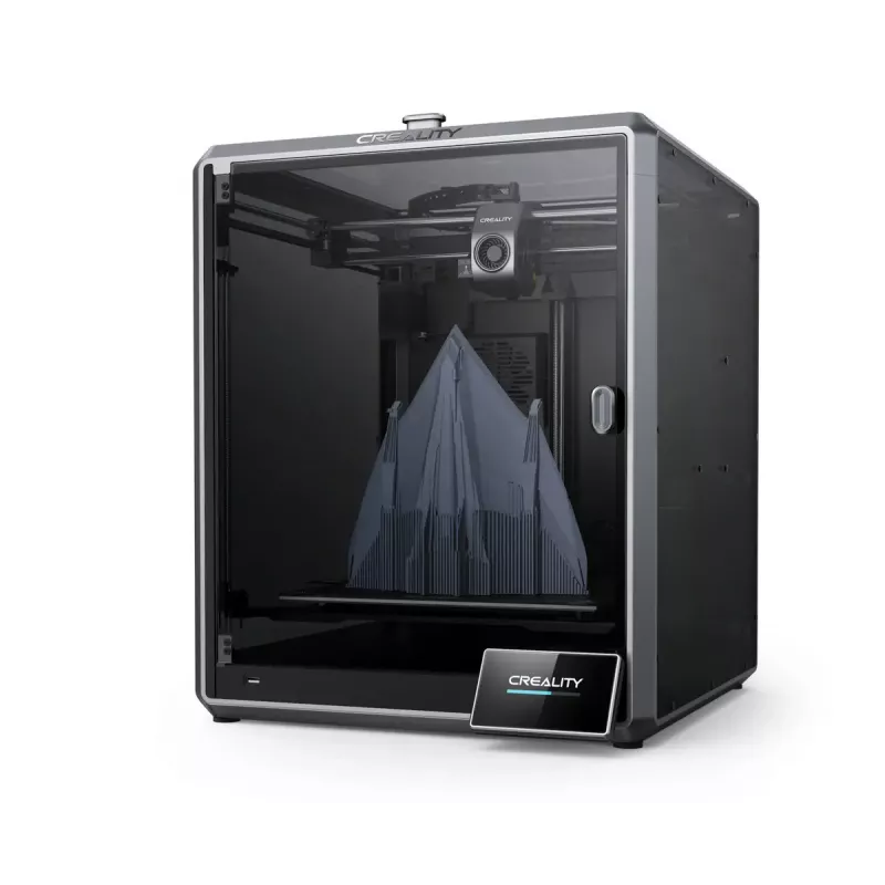 3D-Drucker Creality K1 Max – Bauraum 300×300×300 mm, Schichtdicke 0,10–0,35 mm, Touch-Steuerung, schwarz