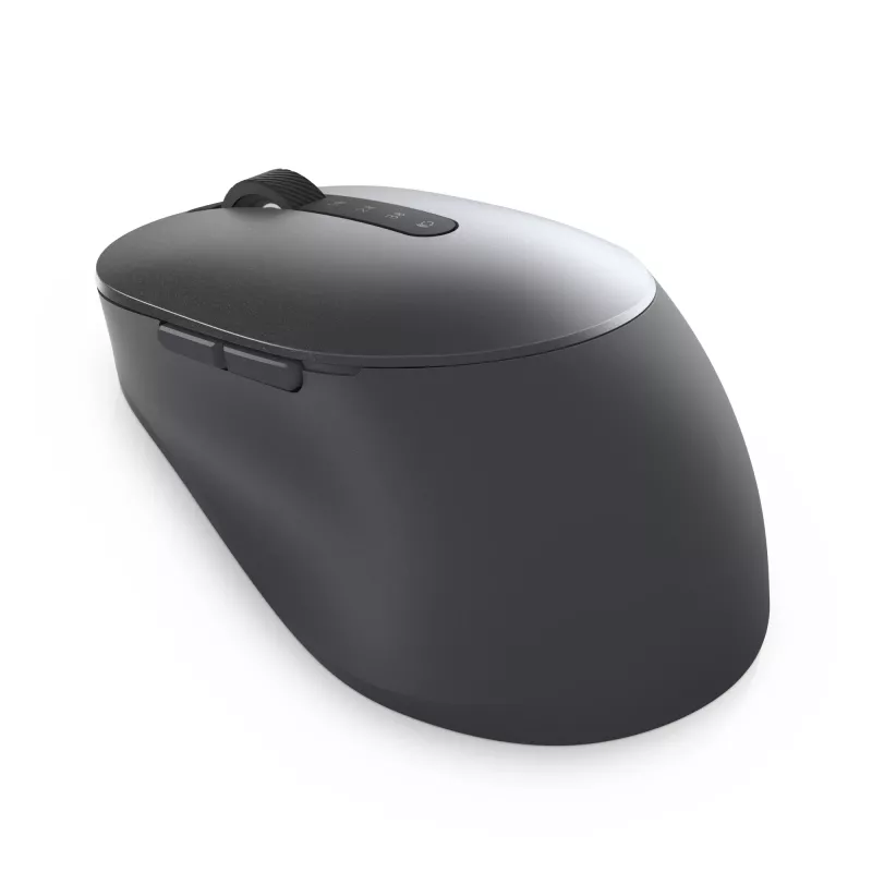 DELL Pro Plus Maus - MS5320W, Rechtshänder, Optisch, RF Wireless + Bluetooth, 1600 DPI, Grau, Titan