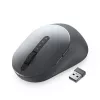 DELL Pro Plus Maus - MS5320W, Rechtshänder, Optisch, RF Wireless + Bluetooth, 1600 DPI, Grau, Titan