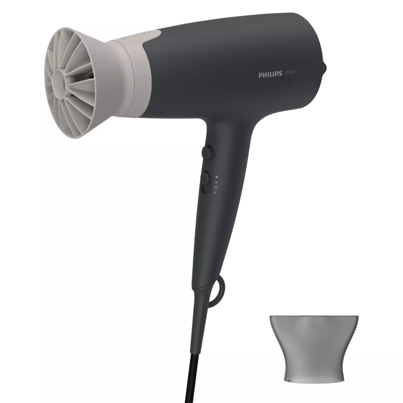 Haartrockner Philips 3000 series BHD351/10 — 2100 W, ionisch, 6 Hitze-/6 Geschwindigkeitsstufen, Kaltstufe, Stylingdüse