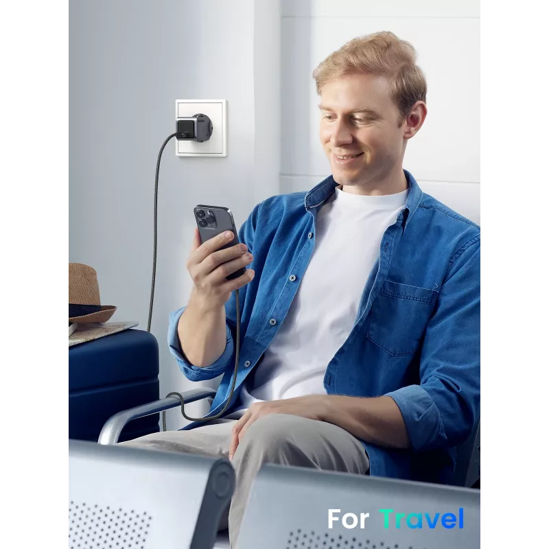 Ugreen 35006 Ladegerät für Mobilgeräte Universal Grau AC Innenbereich