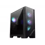 MSI MAG FORGE 321R AIRFLOW Computergehäuse Midi Tower Schwarz, Transparent