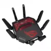 ASUS ROG Rapture GT-BE19000 WLAN-Router Multi-Gigabit Ethernet Tri-Band (2,4 GHz / 5 GHz / 6 GHz) Schwarz, Rot