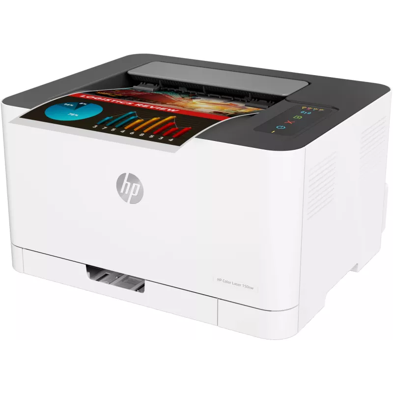 HP Color Laser 150nw, Laser, Farbe, 600 x 600 DPI, A4, 18 ppm, Duplexdruck