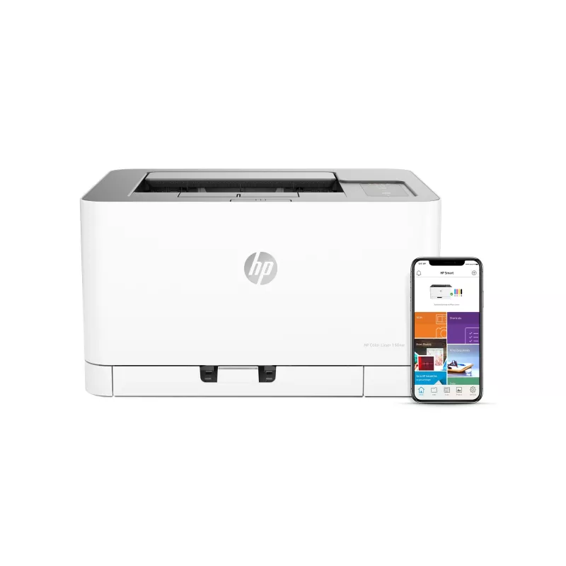 HP Color Laser 150nw, Laser, Farbe, 600 x 600 DPI, A4, 18 ppm, Duplexdruck