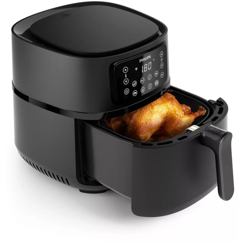 Philips 5000 series Airfryer HD9285/90 XXL Connected, Heißluftfritteuse, 7,2 L, 1,4 kg, Rapid Air, 40 °C, 200 °C