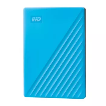 WESTERN DIGITAL Festplatte – My Passport – 2 TB – USB-A/C 3.2 Gen 1 – Blau