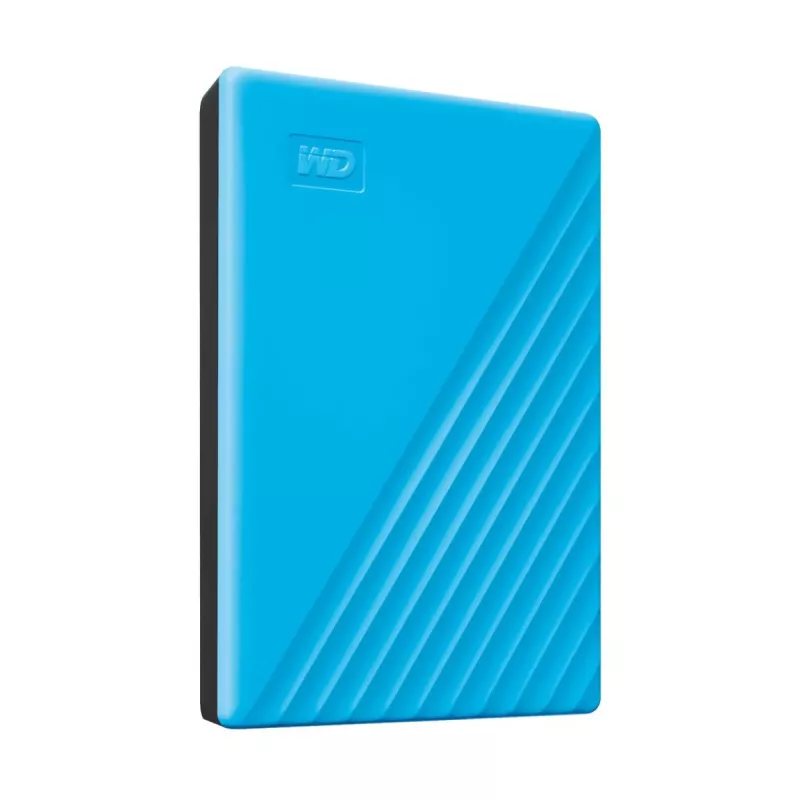 WESTERN DIGITAL Festplatte – My Passport – 2 TB – USB-A/C 3.2 Gen 1 – Blau