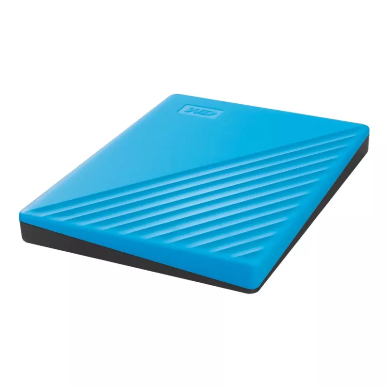 WESTERN DIGITAL Festplatte – My Passport – 2 TB – USB-A/C 3.2 Gen 1 – Blau