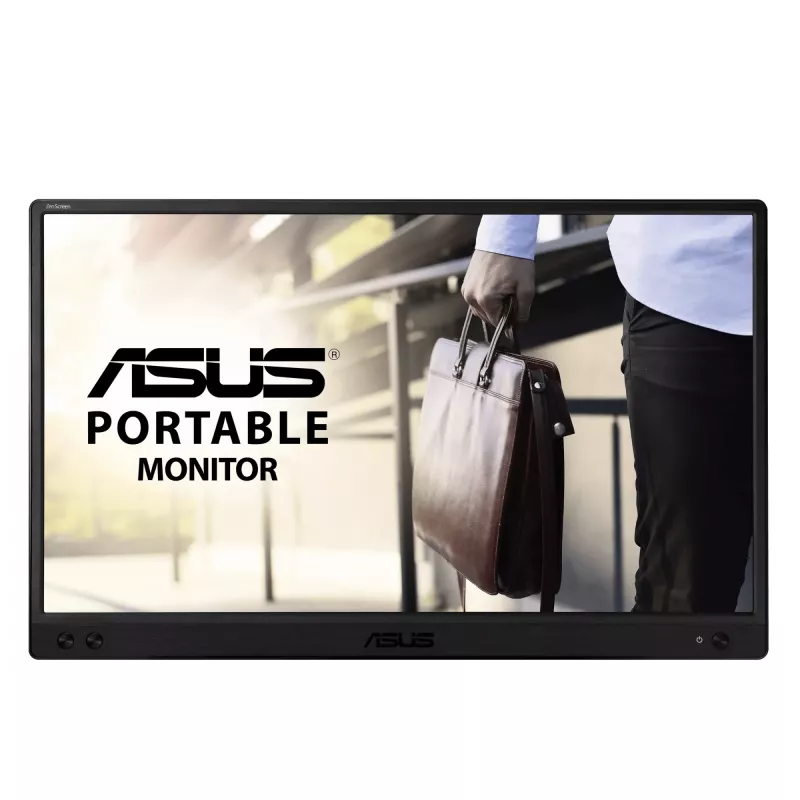 Tragbarer Monitor ASUS ZenScreen MB166C 15,6 Zoll Full HD IPS LED 1920x1080, 250 cd/m², 5 ms, USB-C-Stromversorgung