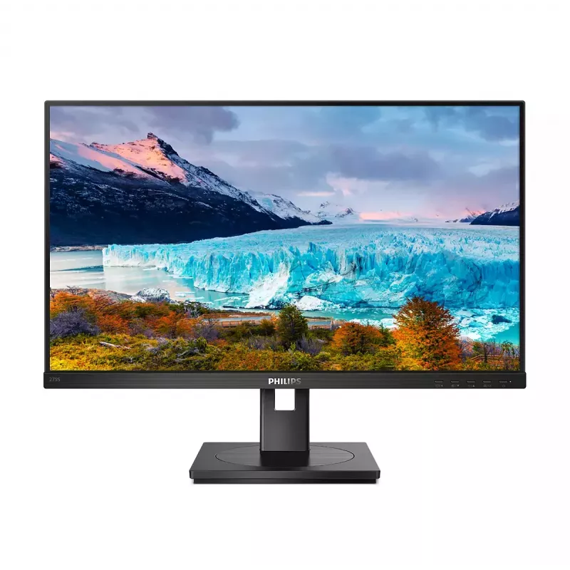 Philips S Line 275S1AE/00 Computer-Monitor 68,6 cm (27 Zoll) 2560 x 1440 Pixel 2K Ultra HD LCD Schwarz