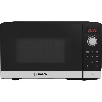 Bosch Serie 2 FFL023MS2 Mikrowelle Schwarz, Edelstahl Solo-Mikrowelle Arbeitsplatte 20 L 800 W