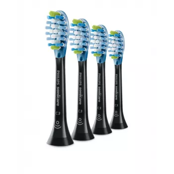 Philips C3 Premium Plaque Defence HX9044/33 4x Schwarz Schallzahnbürstenköpfe