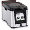 Tefal Clear Duo FR600D Einzel 0,65 L Standgerät 2000 W Fritteuse Schwarz, Edelstahl