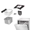 Tefal Clear Duo FR600D Einzel 0,65 L Standgerät 2000 W Fritteuse Schwarz, Edelstahl