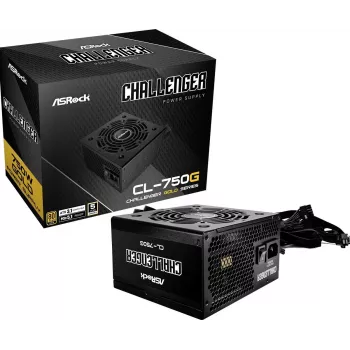 ASROCK Netzteil Challenger Cl-750g 750 W 80+ Gold Schwarz ATX