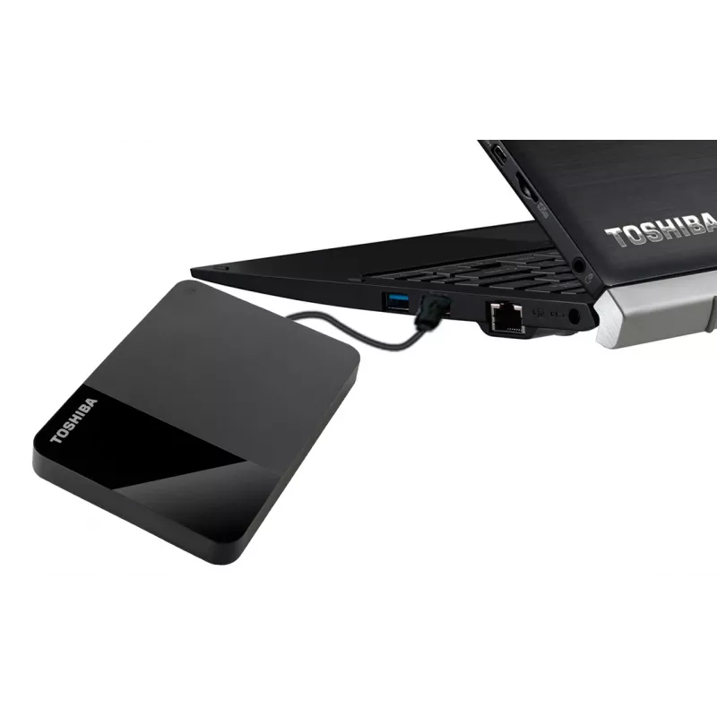 TOSHIBA Externe Festplatte Canvio Ready 2,5 Zoll 2 TB USB 3.2 Gen 1 Schwarz