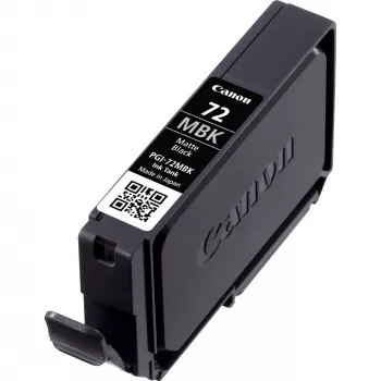 Canon PGI-72MBK Mattschwarz Tintenpatrone, Standardreichweite, Mattschwarz, Farbstofftinte, 1 Stk., 1640 Seiten