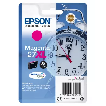 Epson Wecker Einzelpackung Magenta 27XL DURABrite Ultra Tinte